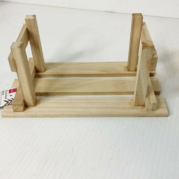 DIY Unfinished Wood Mini Picnic Table And Chair Set - Picture 5 of 12